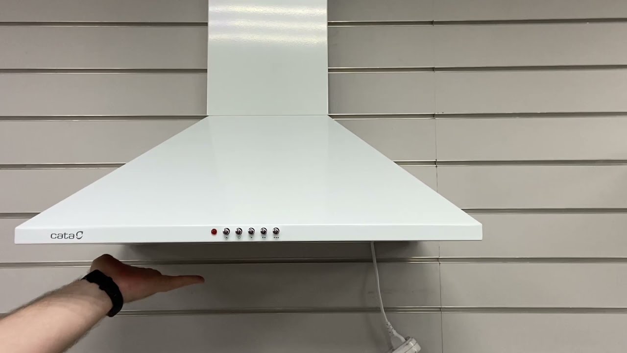 Вытяжка Cata Omega 600 White. Мотор - ураган! Мощность мотора  270 W. Характеристики, внешний вид.