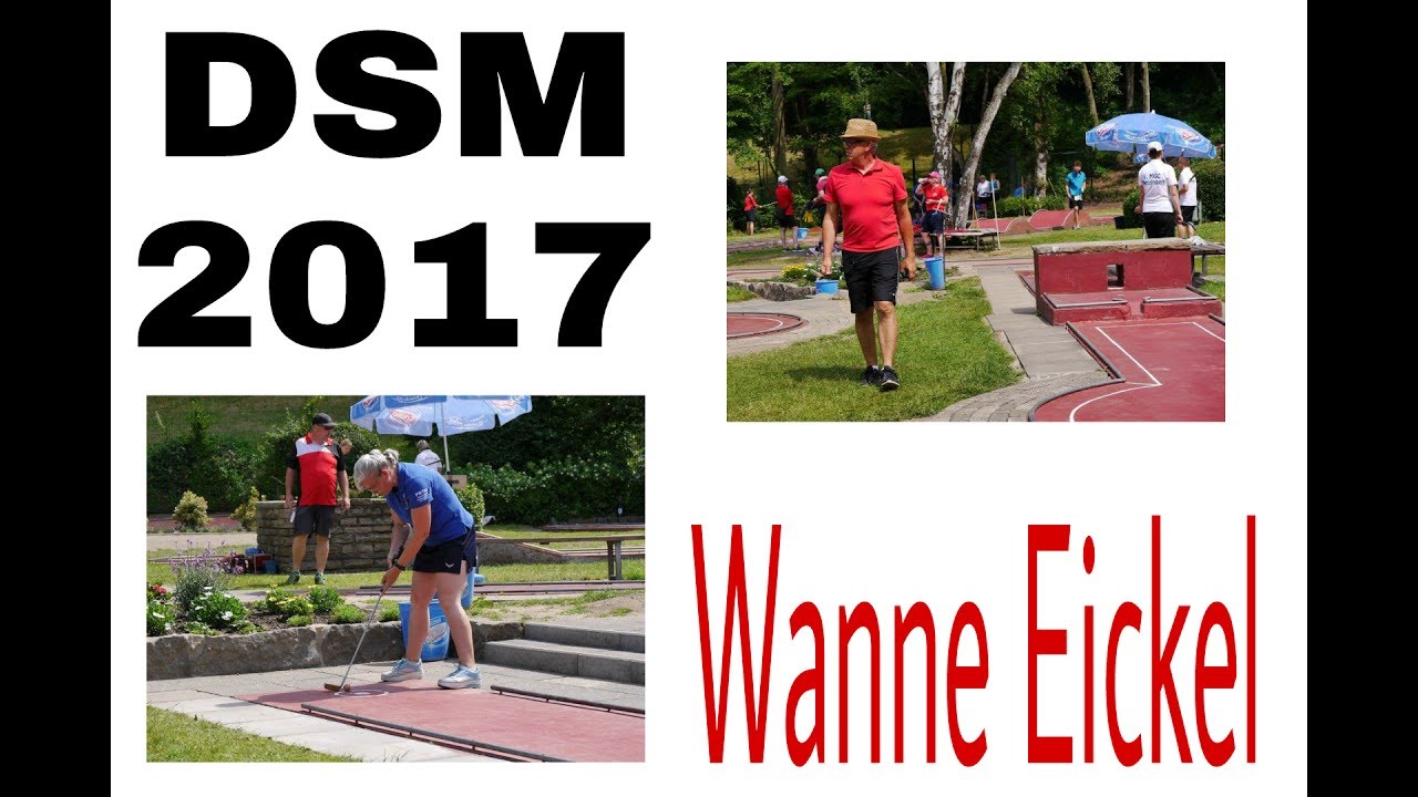 Deutsche Senioren Meisterschaften 2017 - Minigolf