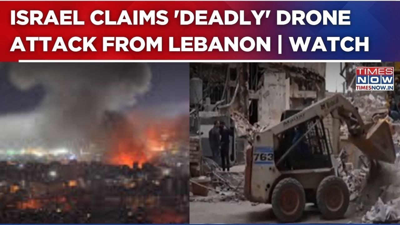 Israel Claims Drone Attack From Lebanon; Sirens Triggered In Northern Regions As Tensions Escalate
