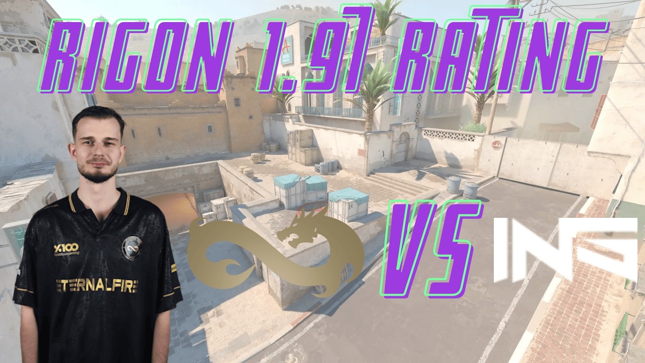 Dust 2 - rigoN Eternal Fire vs Insiders POV