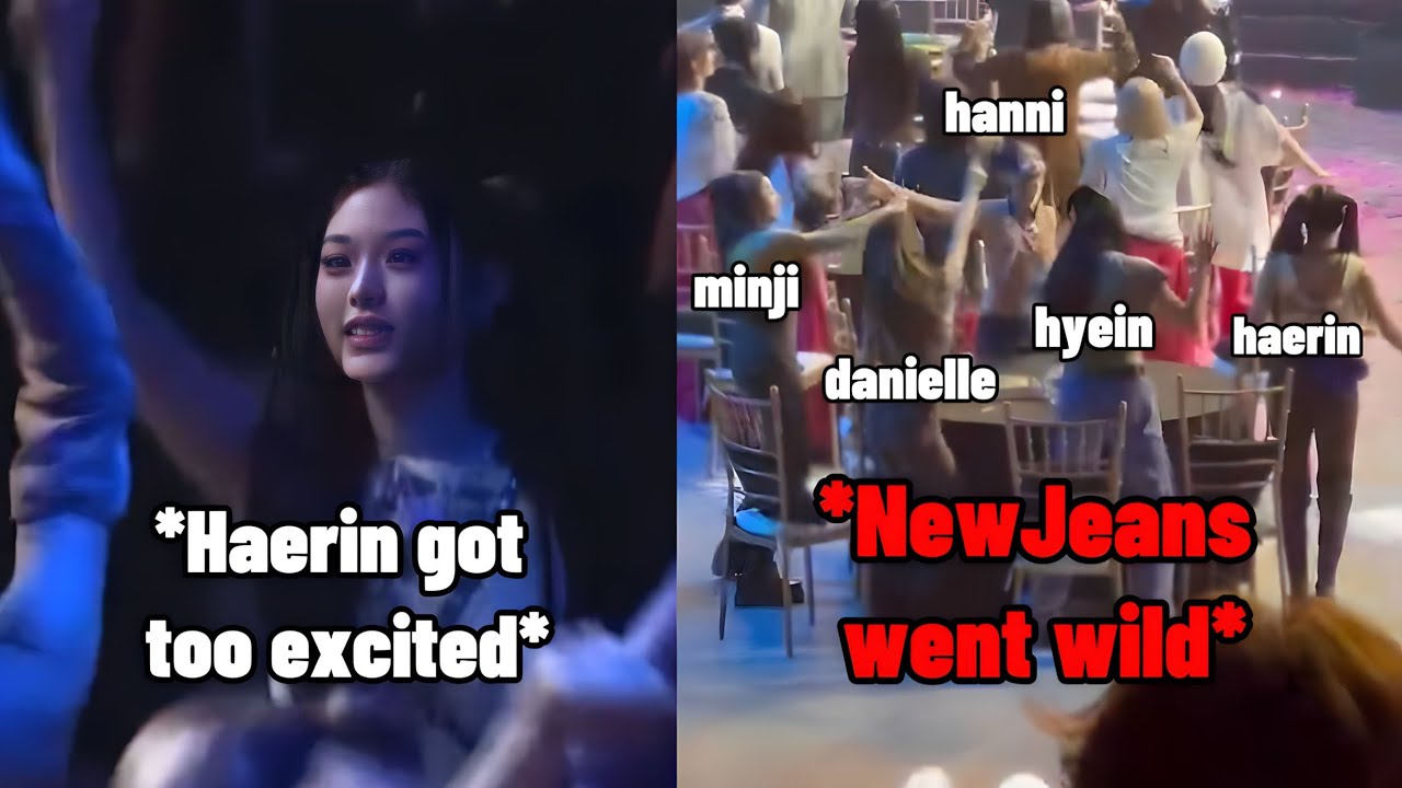 NewJeans bringing back the fun on a award shows (they went wild)