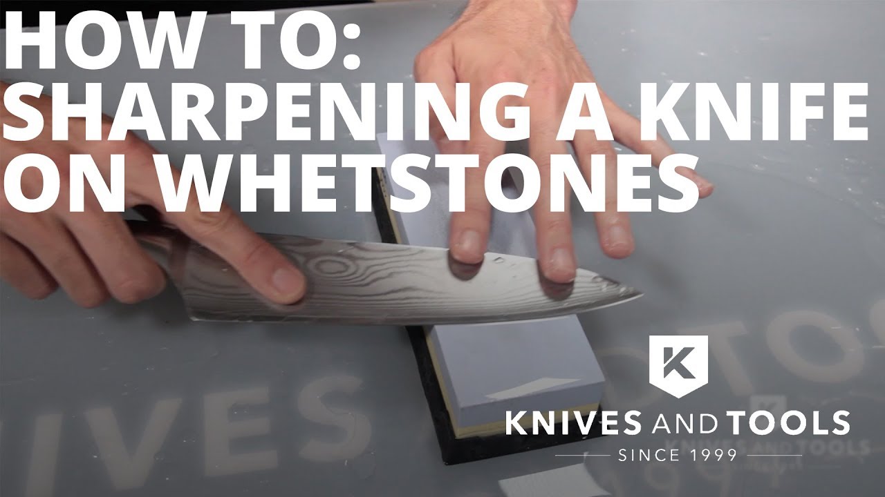 Как заточить нож на точильных брусках - Knivesandtools.com