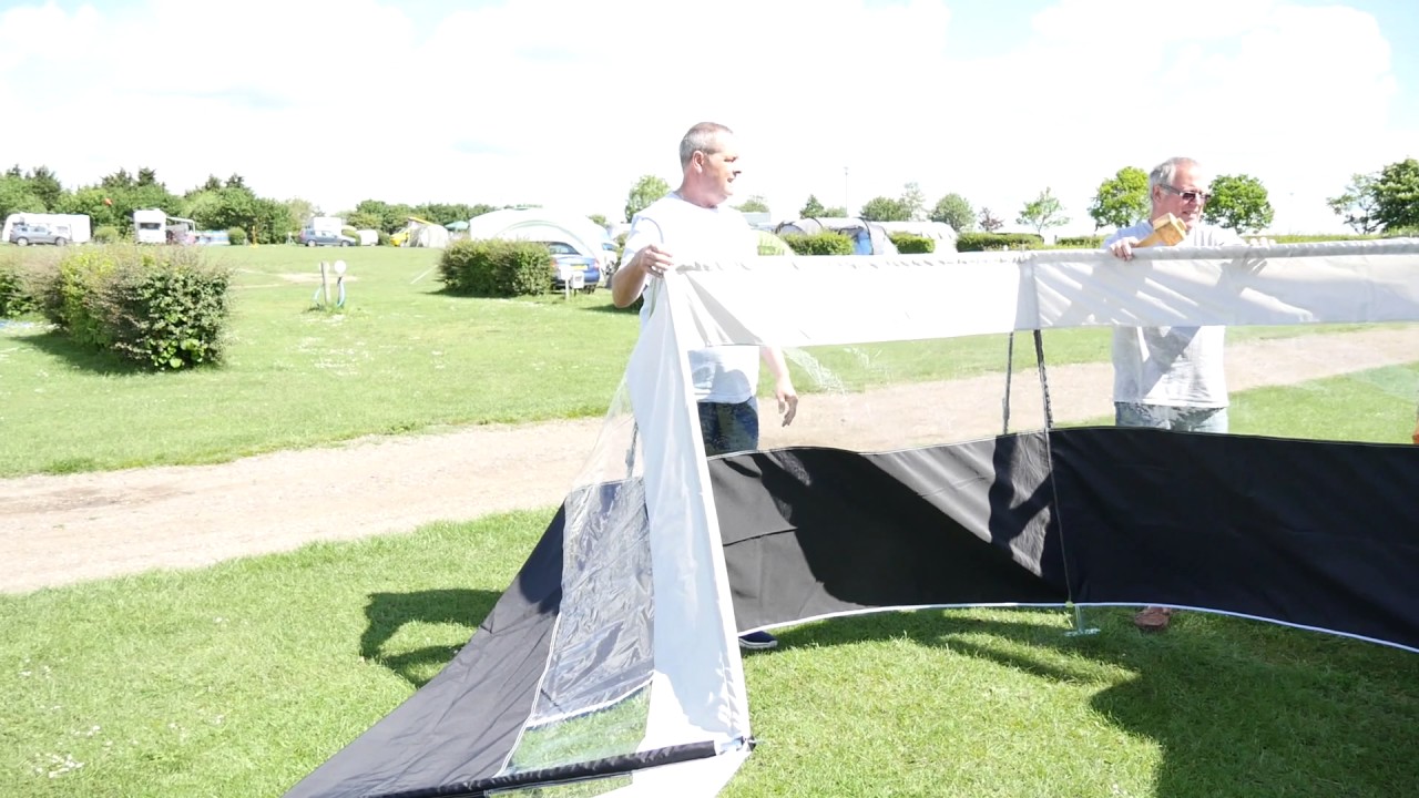 S1E12 We have Visitors & No instructions for a Kampa Windbreak..... it cant be that hard, can it??