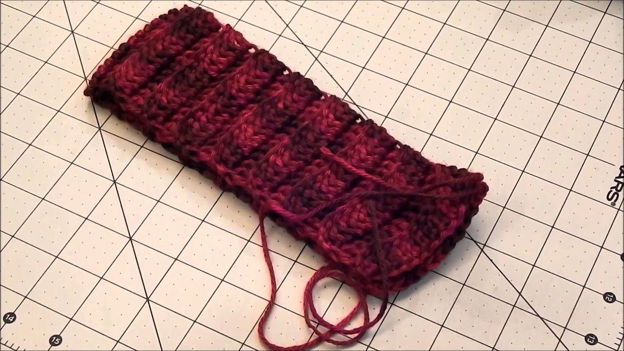 Banda para el cabello a crochet para terminar en 30 minutos!!!...
