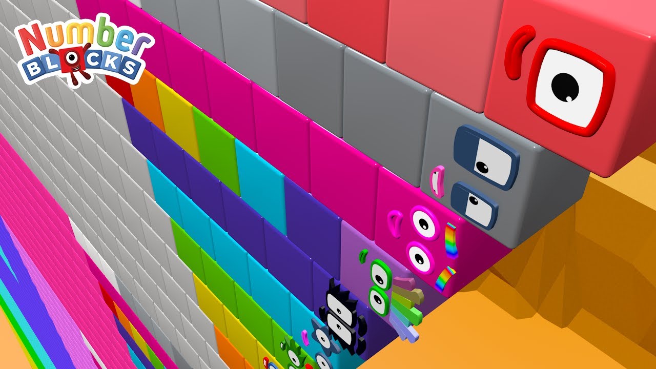 New Meta Numberblocks Full Episodes Standing Tall 1 to 100 MILLION  - Learn to Count Big Numbers!