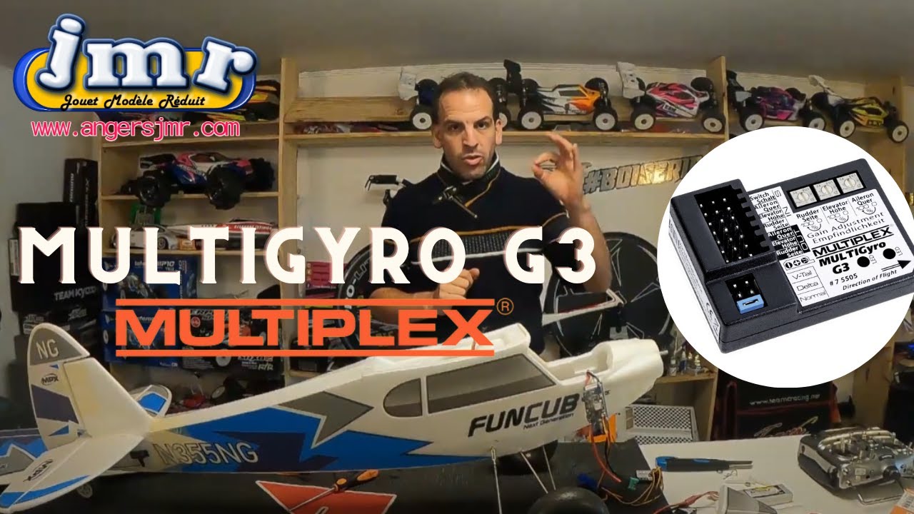 ON TESTE LE MULTIPLEX MULTIGYRO G3 SUR LE FUNCUB