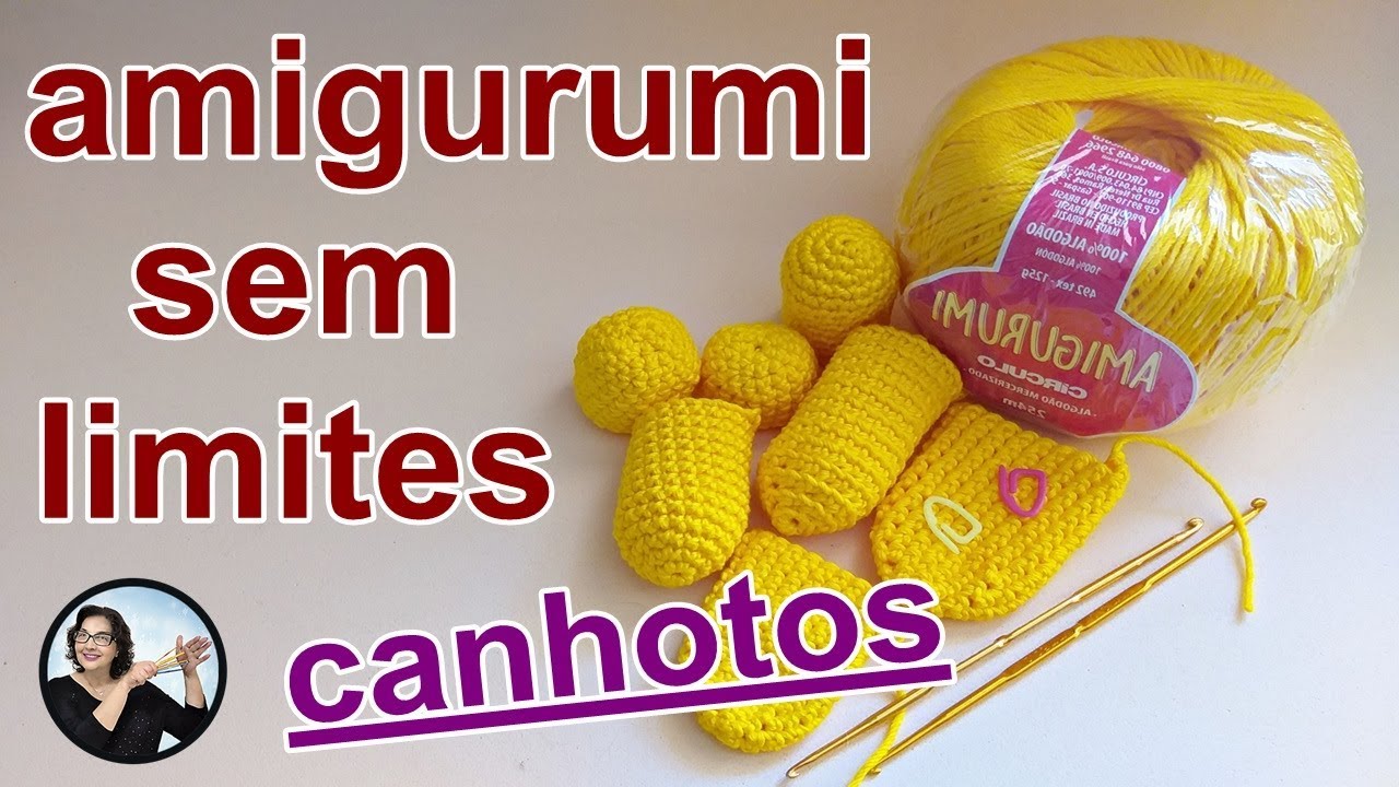 AMIGURUMI DO ZERO PARA CANHOTOS - CURSO AVANÇADO CROCHÊ INICIANTES