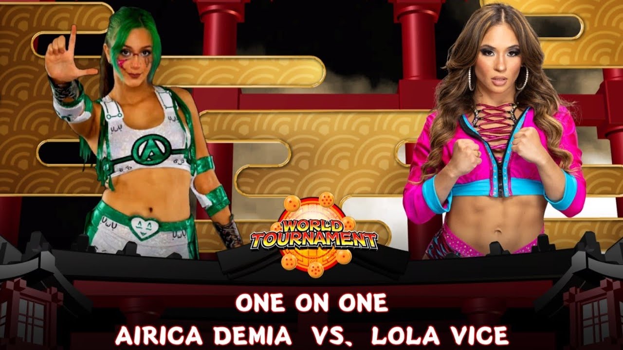 8 Airica Demia vs. 5 Lola Vice | World Tournament | WWE 2K25 Universe #ps5