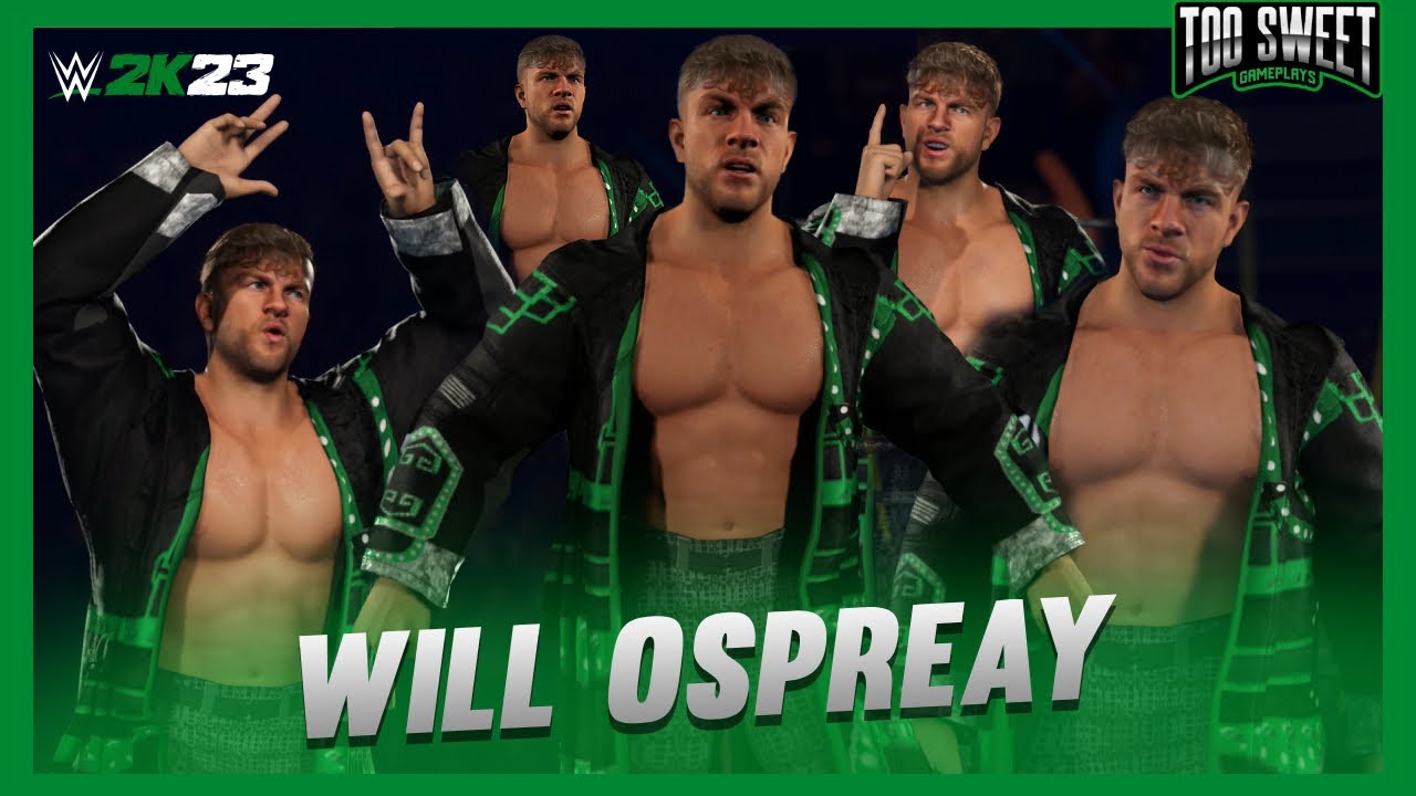 WWE 2K23 Will Ospreay Entrance, Top Moves, Signatures, Finishers, & Victory Motion