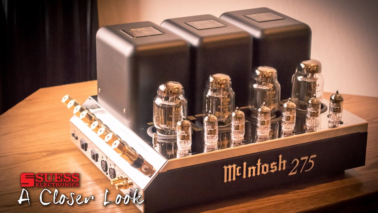 McIntosh 275 Vacuum Tube Amplifier - A Closer Look - Suess Electronics - Appleton WI