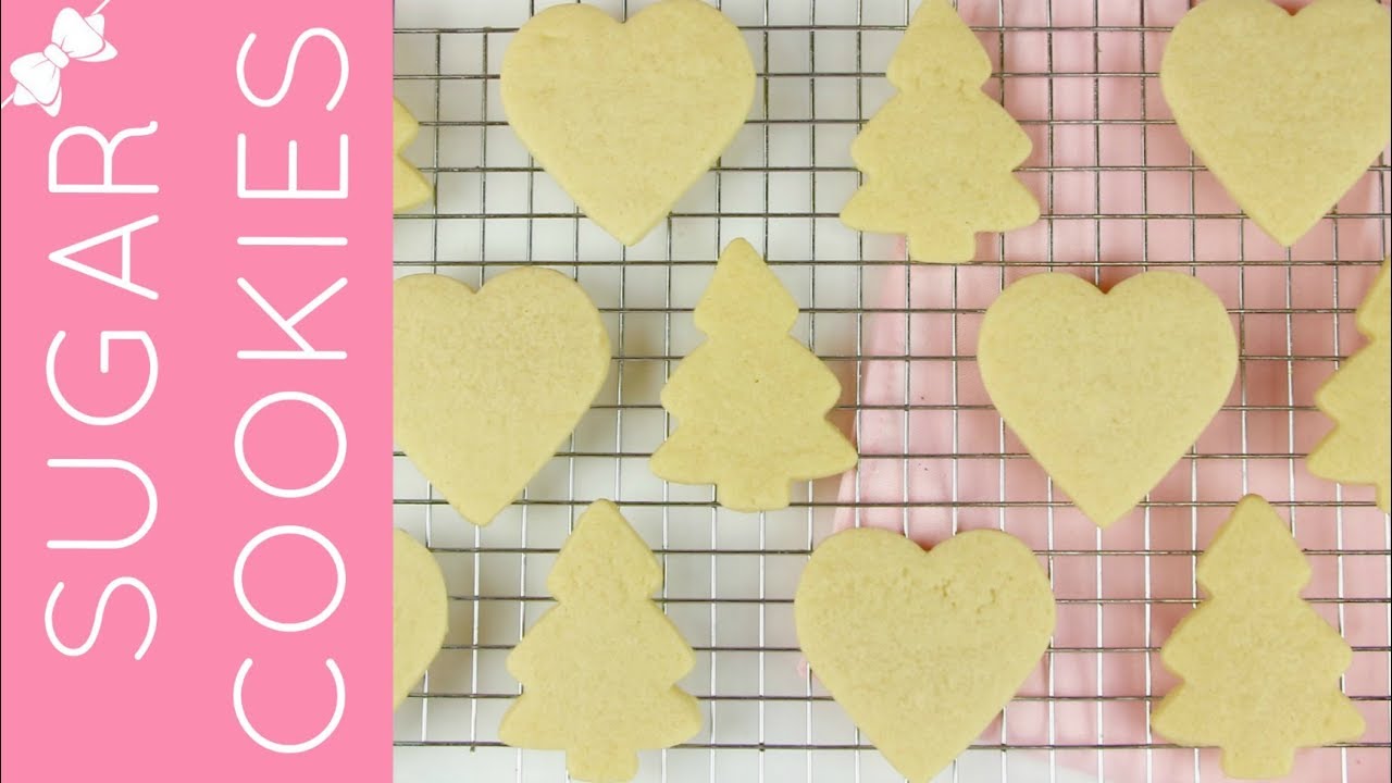 How To Make THE BEST Cut Out Sugar Cookies & Easy Hard Drying Decorating Icing // Lindsay Ann Bakes