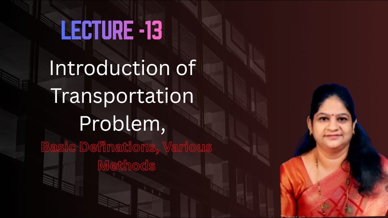 OR Transportation Problem