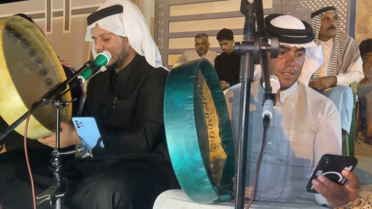 #مناوبه المداح سيد حيدر سيد غائب النعيمي و المداح احمد العزي في #حمريه