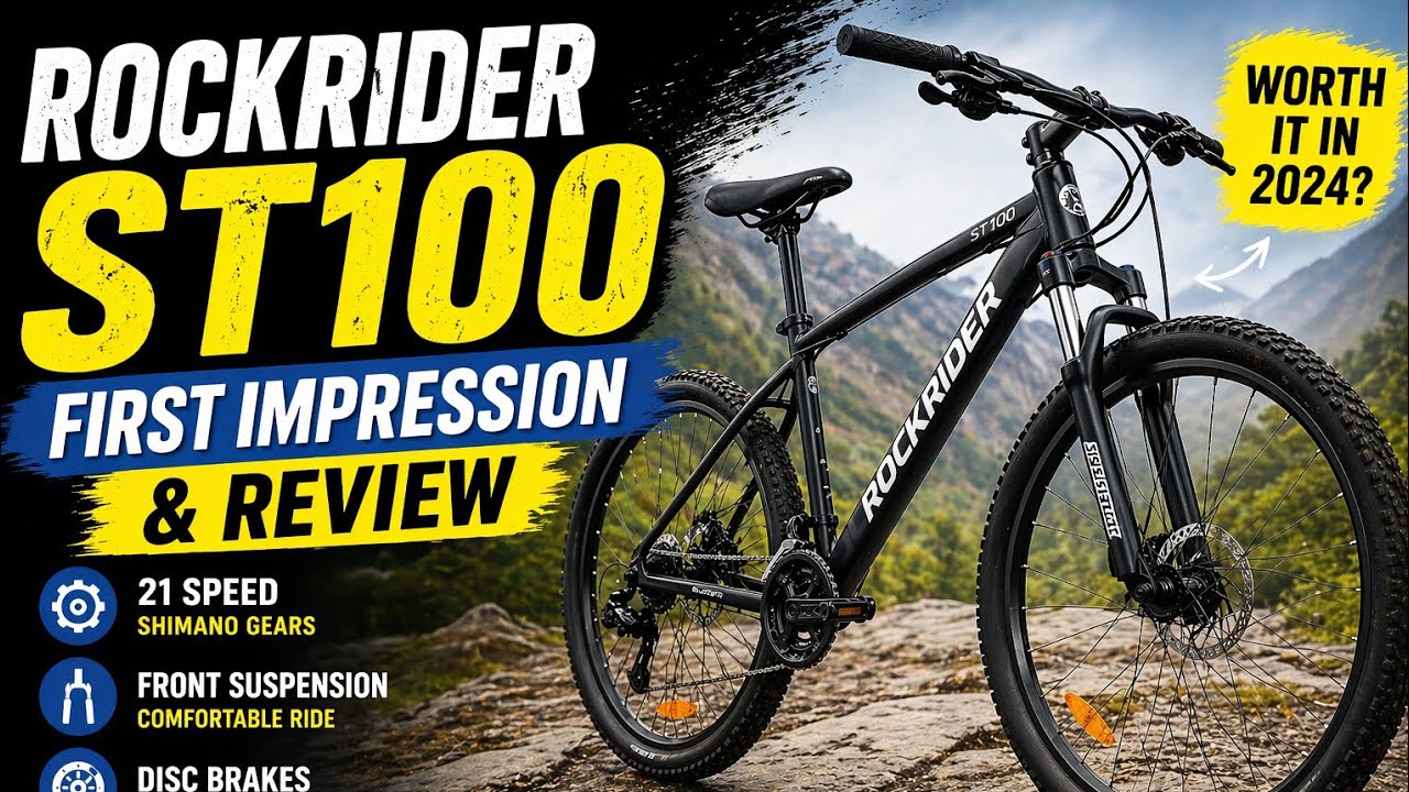 Rockrider ST100 review and impression #rockriderst100 #decathlon #cycling #mtb #pedalingforlife 