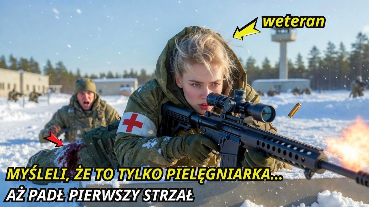 Odwiedzała męża w bazie — aż nagły atak zmusił ją do sięgnięcia po karabin snajperski