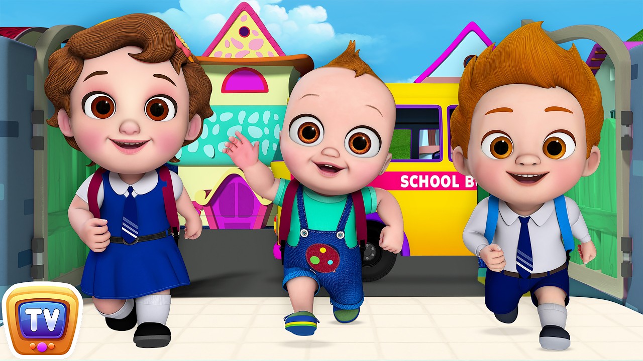 Yes Yes Back from School Song - ChuChu TV Funzone Nursery Rhymes & Toddler Videos