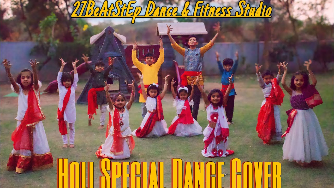 Holi Dance | Holi Biraj Ma | Holi Ke Rang Ma | Kids Dance | Group Dance #holi #holispecial #holi2025