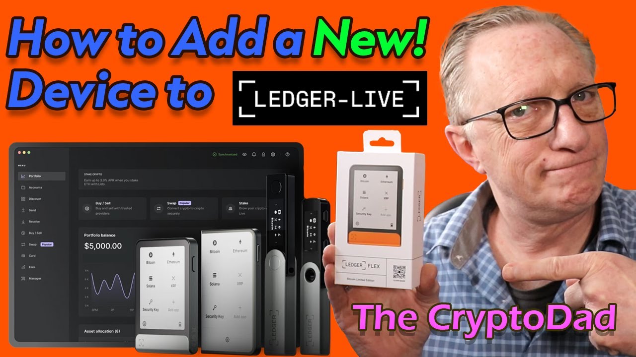 Как настроить новое устройство Ledger с существующими учетными записями Ledger Live: управление д...