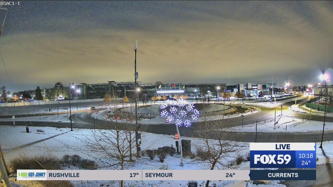 Pattern change for central Indiana