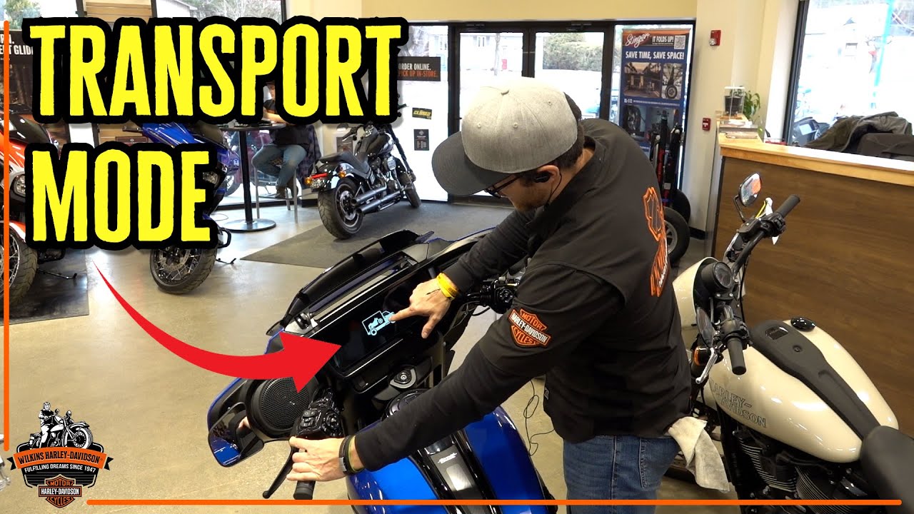 How to Put Your 2024 Road Glide or Street Glide into TRANSPORT MODE