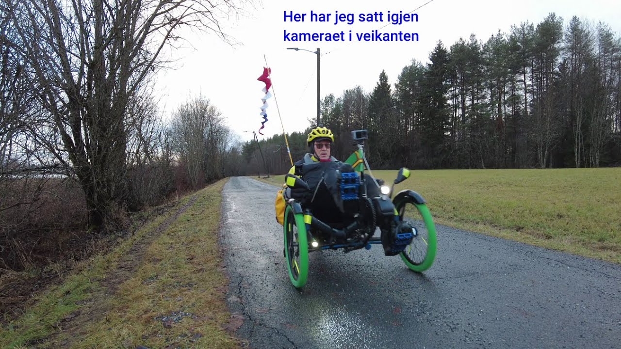 Sykkeltur 2025 12 10 Lillestrøm rundt kort runde