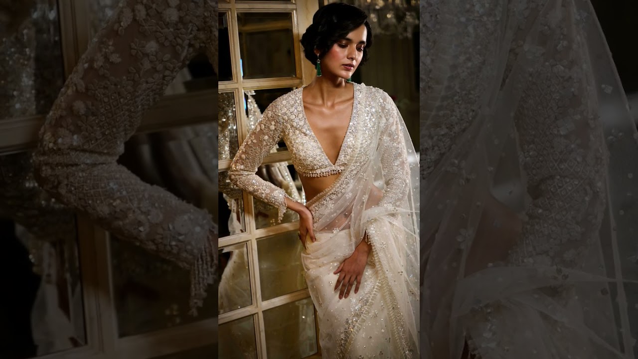 luxury saree 🧿❤️ gorgeous and beautiful and elegant saree.#trending#luxuryfashion#luxurysaree#shorts