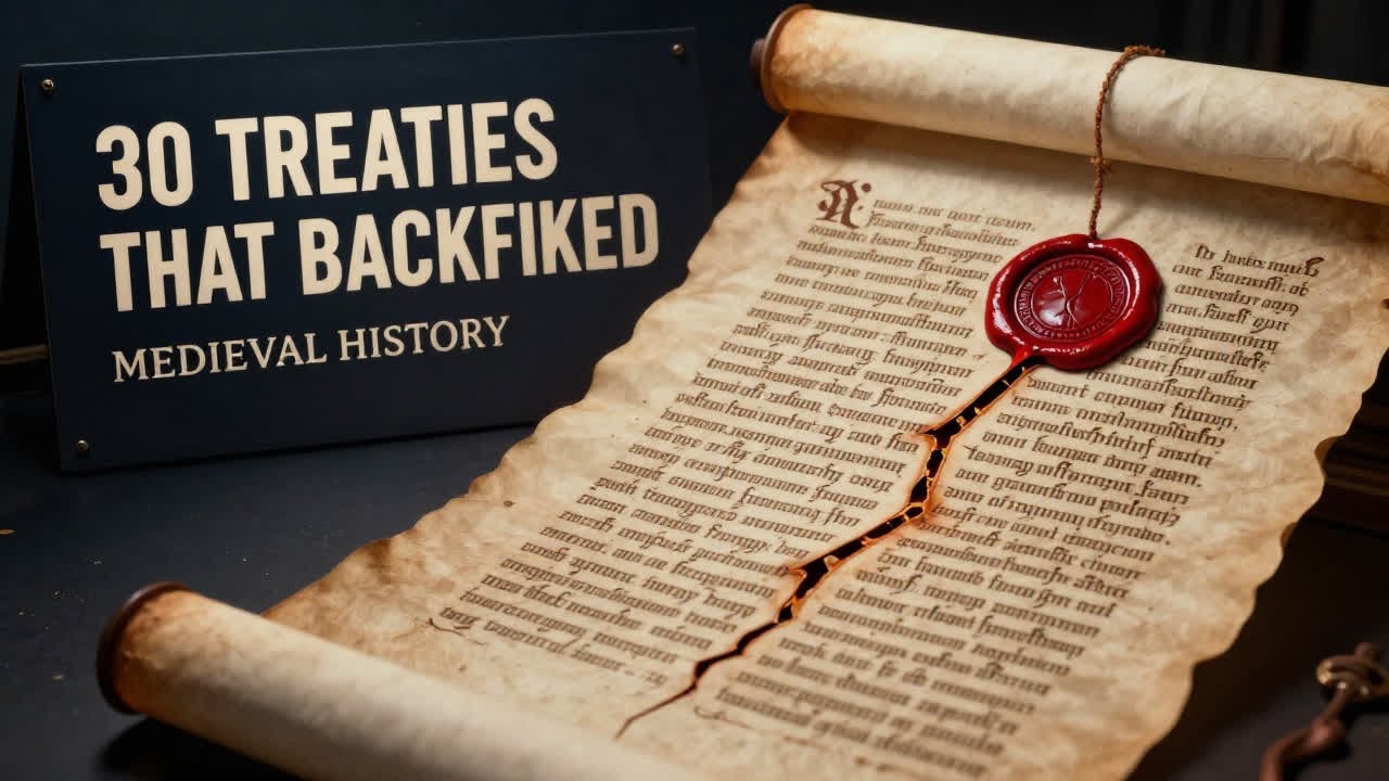 30 Forgotten Peace Treaties That Left Medieval Europe Ready to Fracture