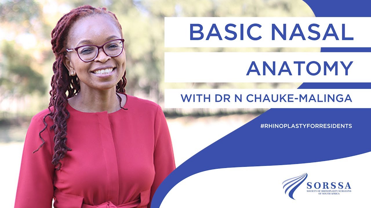 Ep.2 | Rhinoplasty for Residents | SORSSA | Dr N Chauke-Malinga - Basic Nasal Anatomy