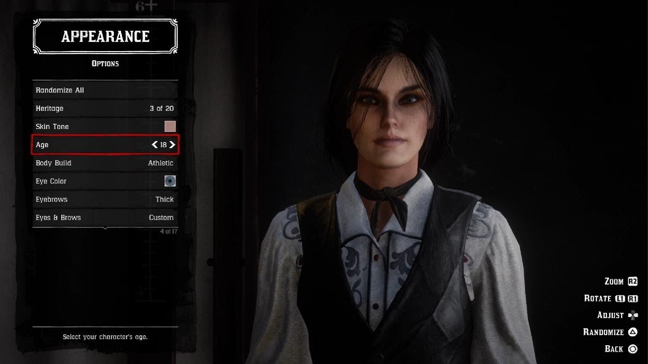 Beautiful Female Model Character Creation | Red Dead Redemption 2