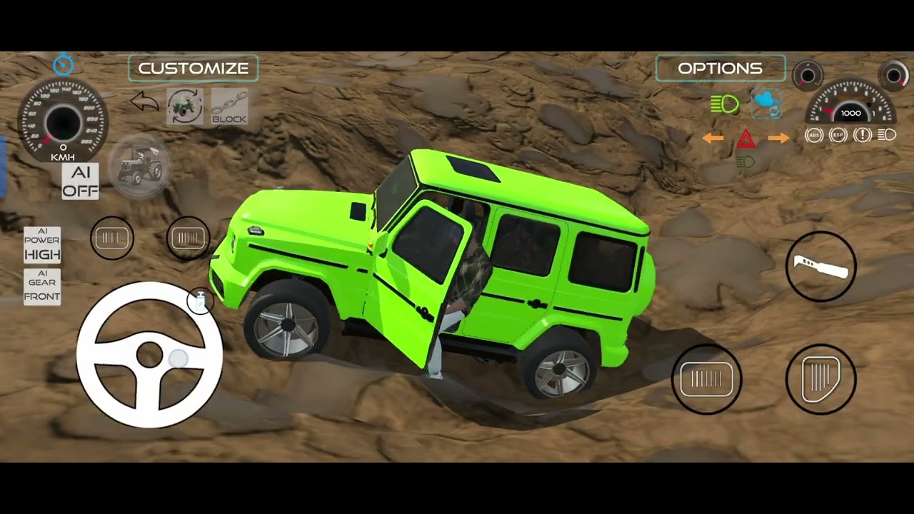 Froonx and G wagon ofroding #automobile #JANAGAMING #gaming 