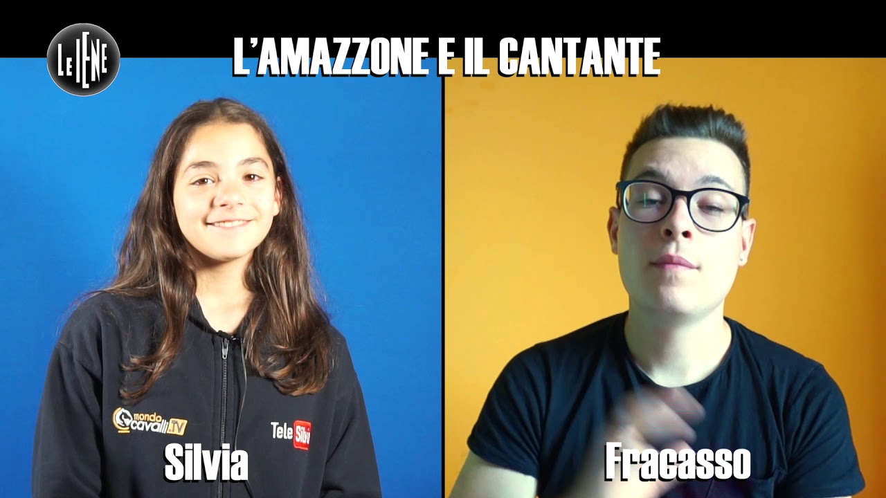 INTERVISTA DOPPIA SILVIA E FRACASSO - L'AMAZZONE E IL CANTANTE