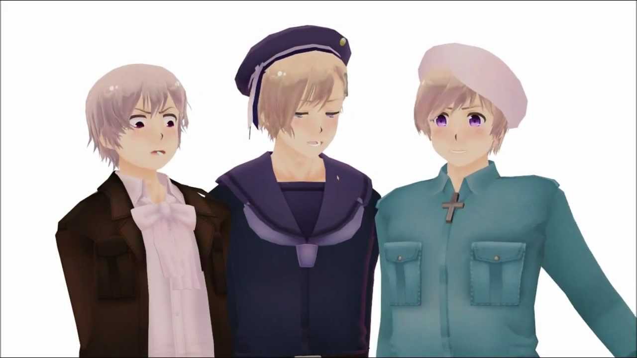 [ MMD APH ] Somebody that i use to know - Iceland, Norway, Finland