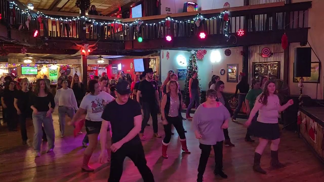 Straight line - line dance demo