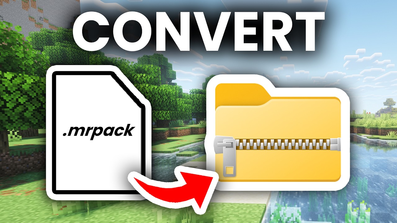 How To Convert .mrpack to ZIP File - Use In Minecraft Java
