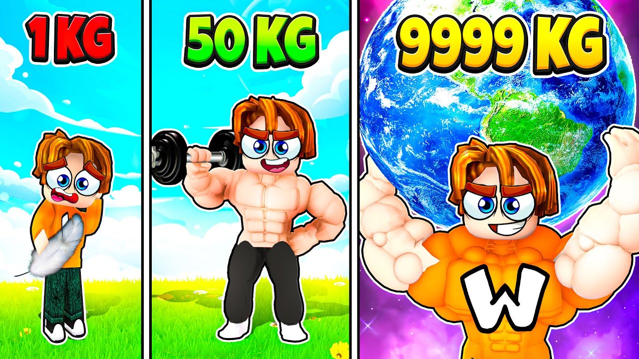 ¡Conseguí FUERZA INFINITA en ROBLOX!!! 💪🔥