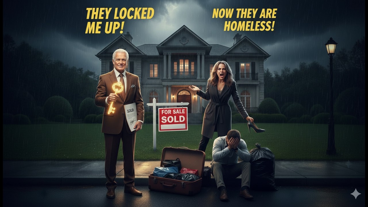 My Son Locked Me In The Basement To Steal My Home, But He Didn’t Know I Had A Secret Plan!