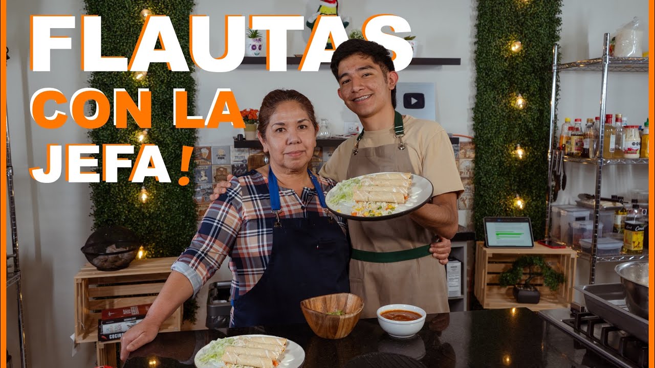 Como hacer FLAUTAS de POLLO con PAPA