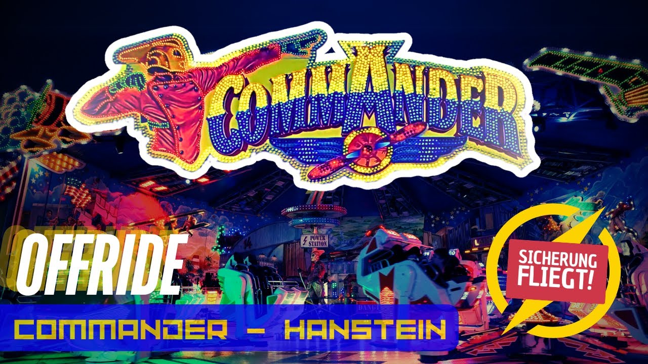🎬 Offride ||| Sicherung fliegt! „Commander“ - Hanstein @ Herbstjahrmarkt Osnabrück 2024