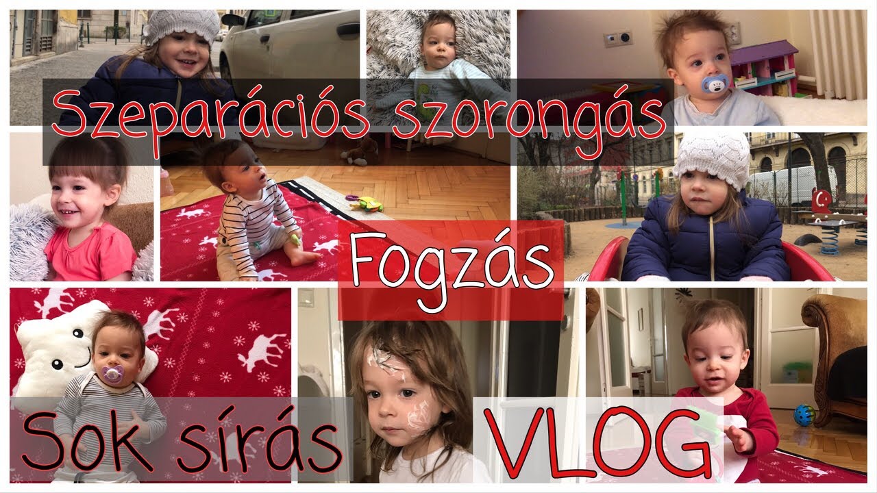 Szeparációs szorongás, fogzás, sok sírás | VLOG | Glamify.hu