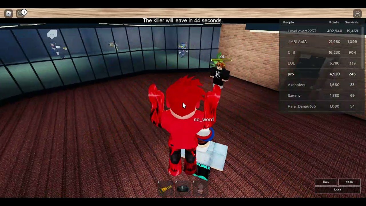 Roblox The Horror Mansion: Mad officer