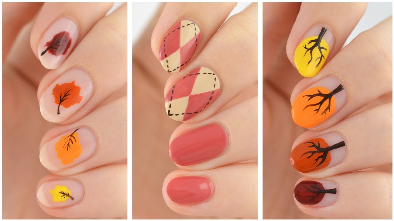 Fall Nail Art 2023 🍂 Minimalistic & Easy Autumn Nail Design Compilation!