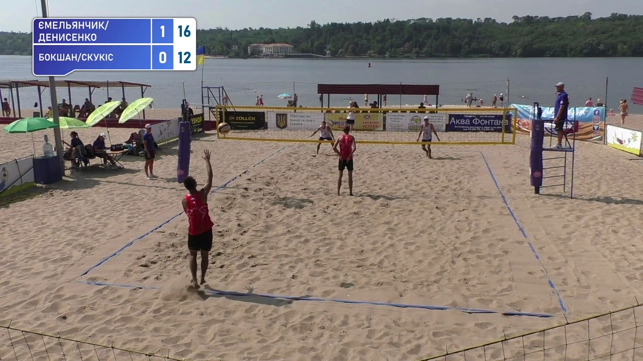 Чемпіонат України 3* Півфінал (Денисенко/Ємельянчик - Бокшан/Скукіс