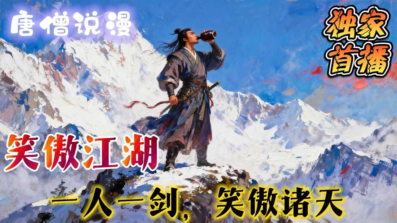 《笑傲：一人一剑，笑傲诸天》#穿越#有聲書 #热血 #武俠 #金庸 #一口气看完#有声小说 #有聲書 #有聲小說