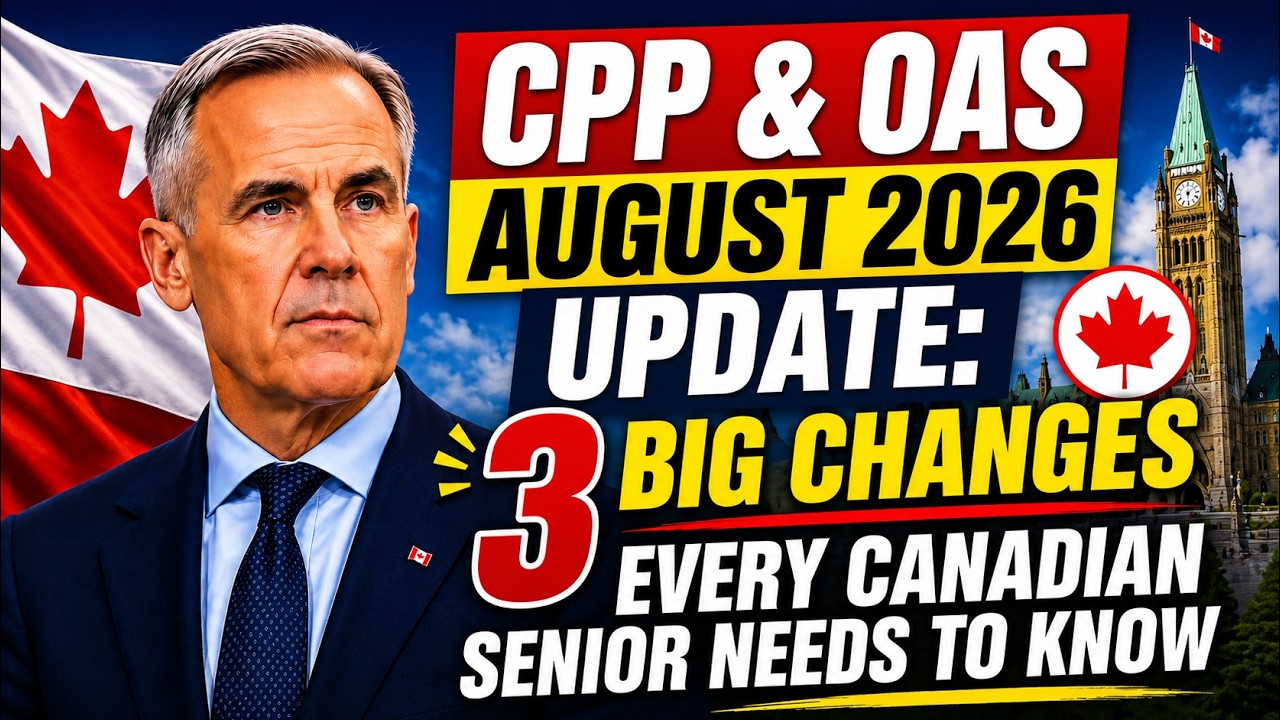 CPP & OAS August 2026 Update 3 Big Changes Every Canadian Senior Needs to Know