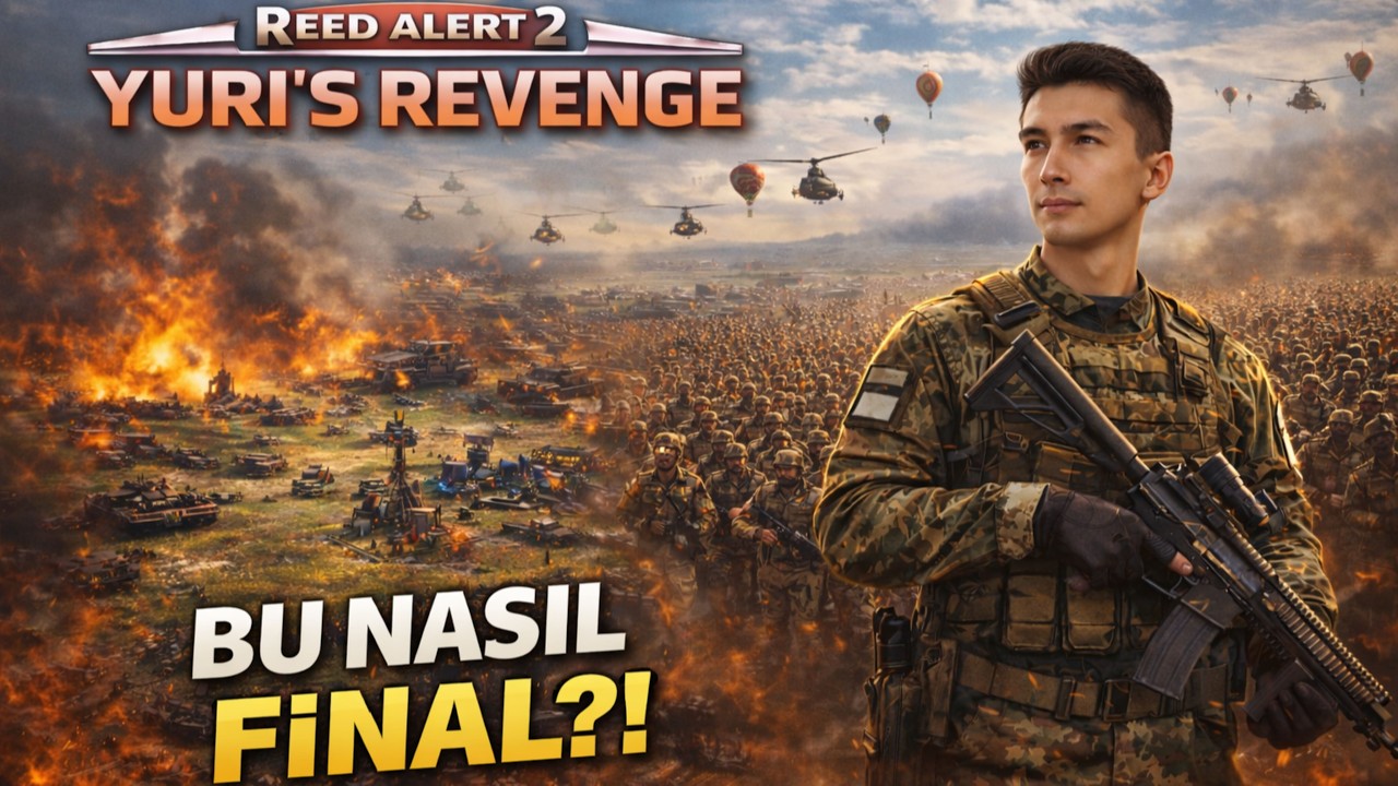 Red Alert 2 Yuri’s Revenge 8 Kişilik Online Savaş! Kazanan Son Ana Kadar Belli Değildi!