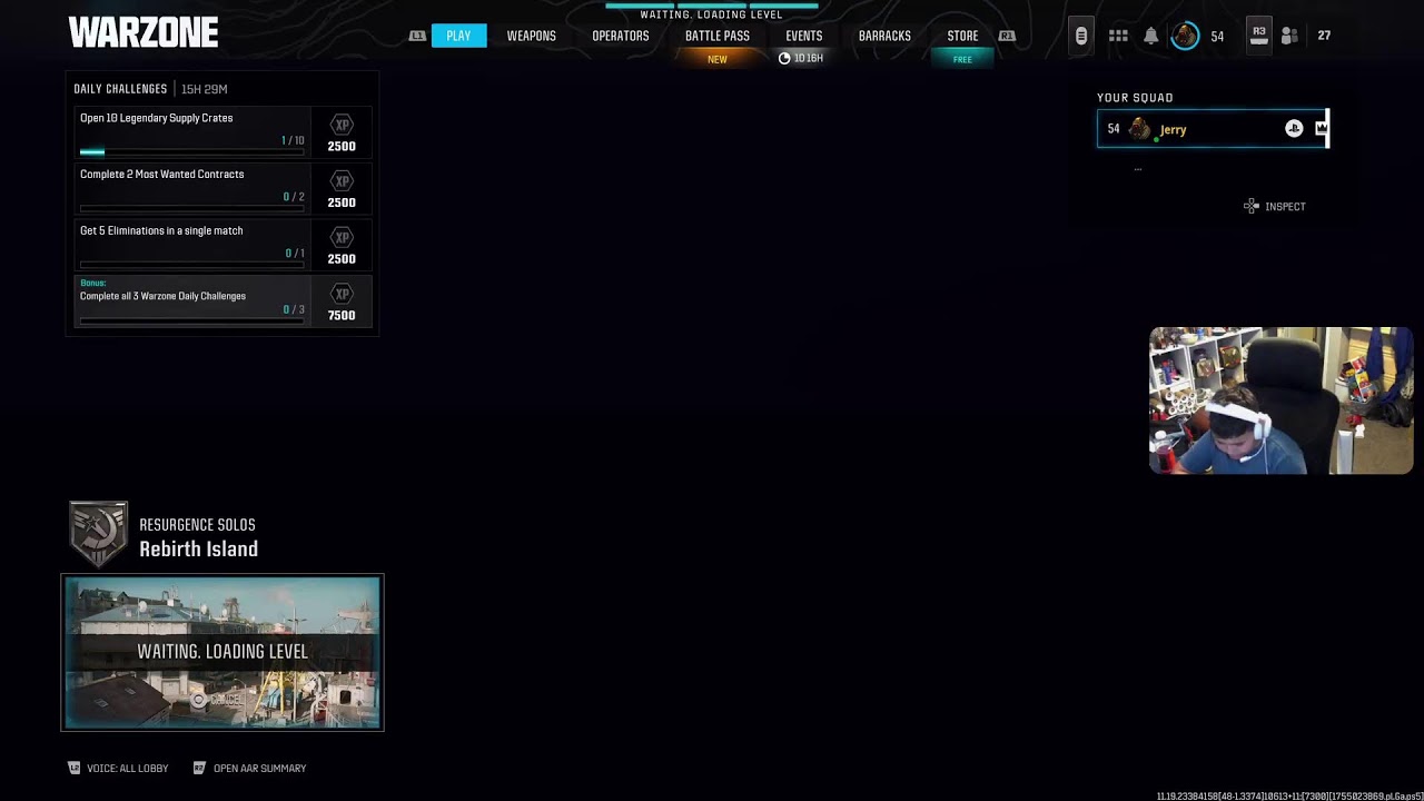 #1 Console Warzone PLAYER solo