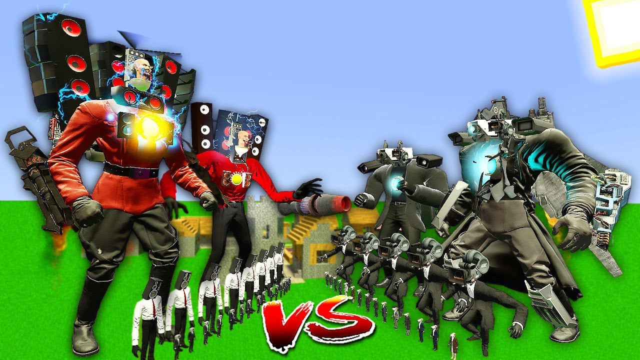 PARAZİT TITAN SPEAKERMAN VS TITAN CAMERAMAN ORDUSU! - Garry's Mod