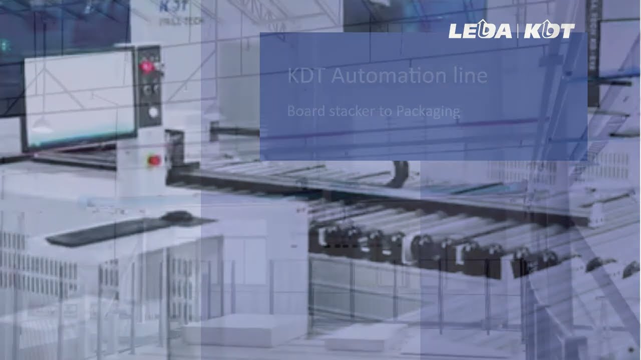 KDT Production line - Board stacker to Final packaging