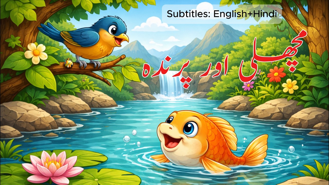 The Fish and The Bird | مچھلی اور پرندہ | Machli aur Parinda| @KCB Jungle