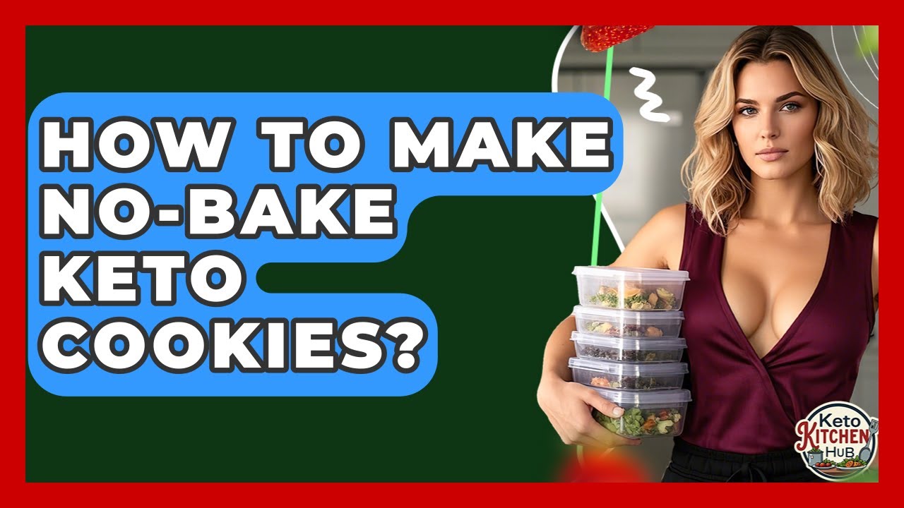 How To Make No-Bake Keto Cookies? - Keto Kitchen HQ